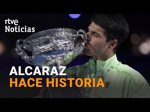 Alcaraz guanya l'Open d'Austràlia després de derrotar Djokovic