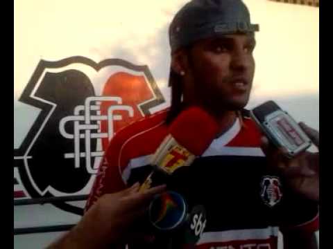 [JC] Primeira entrevista de Dênis Marques no Santa Cruz