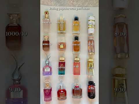 Rating popular arab perfumes #perfume #fragrance #arabperfumes