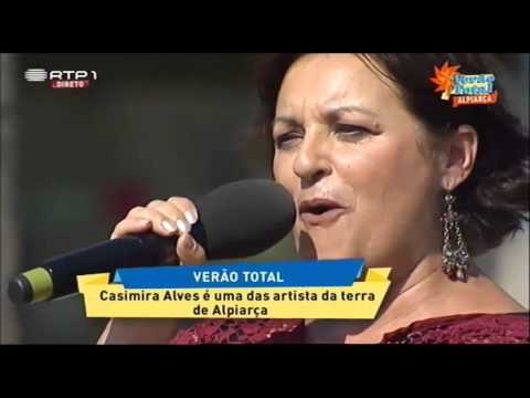 Fadista CASIMIRA ALVES "Gosto de Ti" em Alpiarça (Verão Total da RTP) -Contacto para Espetáculos