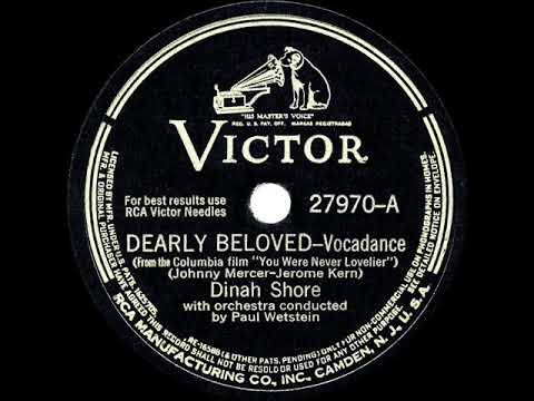 1942 OSCAR-NOMINATED SONG: Dearly Beloved - Dinah Shore
