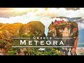 Meteora Monasteries Greece By Drone 4K