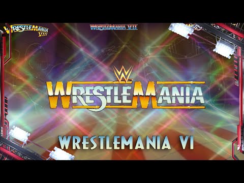 WWE: WrestleMania VI (WM VI, VII, VIII) by Robert J. Howard - DL with Custom Cover