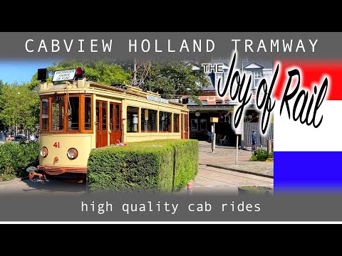 [5K] Historic Tram Ride: Amstelveen - Amsterdam CABVIEW HOLLAND Elektrische Museumtramlijn 5/9/2021