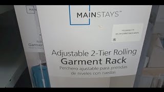 Adjustable clothing racks for your businesses on clearance sale at #walmart