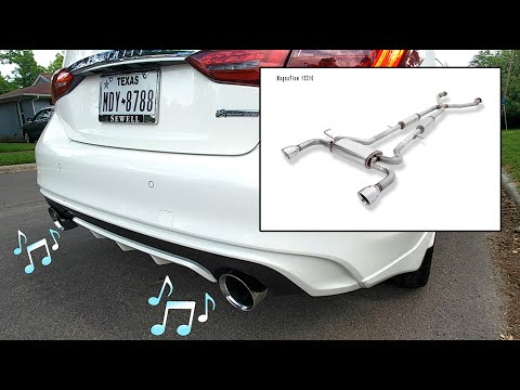 Q50 3.0T Magnaflow CBE flyby and exhaust sound clips