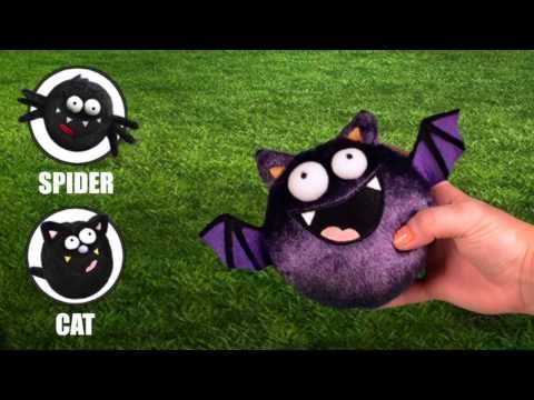 Tekky Toys Rolling Monsters: Bat, Cat and Spider