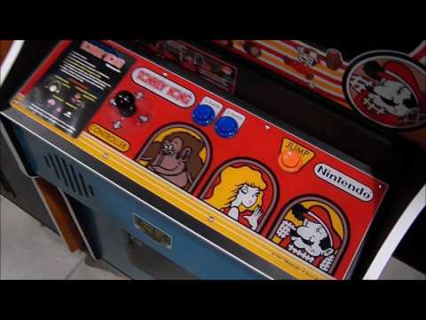 Donkey Kong Arcade Machine Pickup + Slight Restore