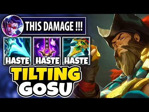Rank 1 Gangplank Plays Like An Absolute Villain vs Gosu (Max Haste)