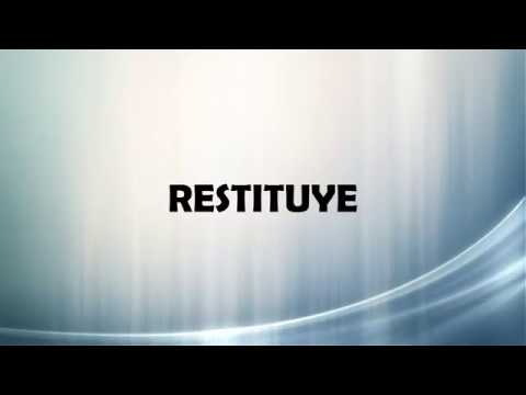 Restituye IURD con letra