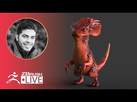 ZBrush Guides: Lizard Scales in ZBrush for Creature Design - Pablo Muñoz Gómez