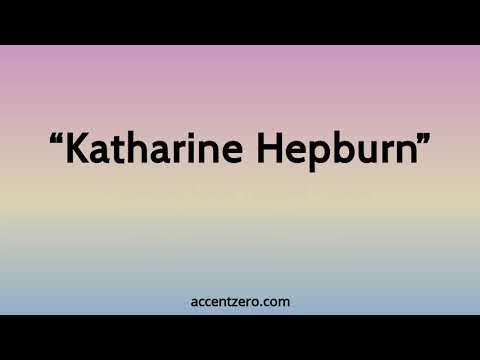 Pronounce "Katharine Hepburn" - Brazilian accent vs. native U.S.