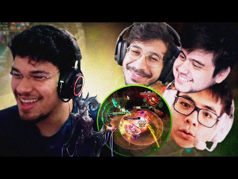 ELES SE IMPRESSIONARAM COM A GAMEPLAY DO PAI - ft. @Revoltalol @esacarry Tockers e Empty​