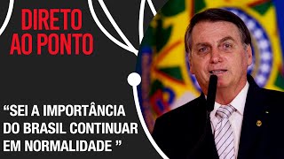 Bolsonaro fala sobre o pós 7 de setembro e conversas com Temer e Moraes
