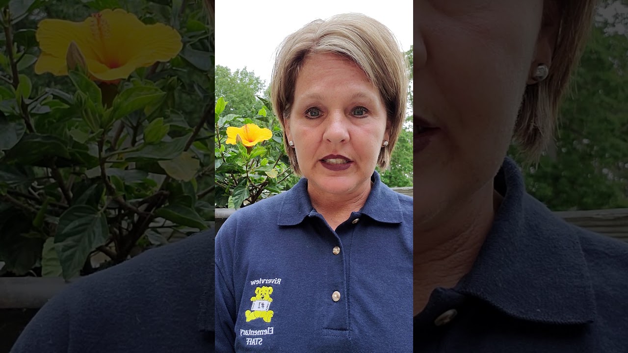 Words of Encouragement from Riverview Elementary School's TOY Michelle Black