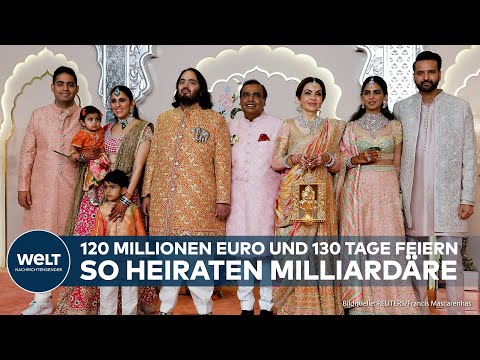 INDIEN: Teuerste Hochzeit aller ZEITEN! Das große Finale sprengt alle Rekorde