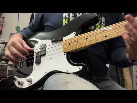 1979 Fender International Series Precision Bass - Cathay Ebony - Maple Fretboard - OHSC image 22