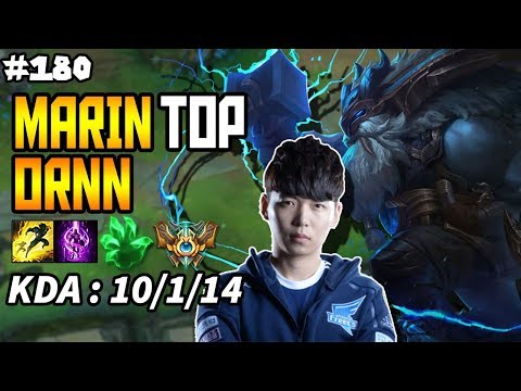 Afreeca Marin Ornn vs Jarvan TOP - Korea Challenger Season 8