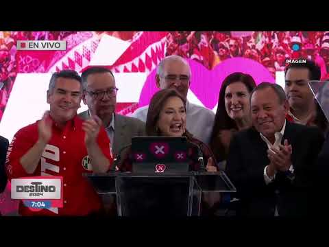 "Está claro que ya ganamos": Xóchitl Gálvez | Destino 2024