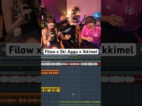 Filow x Ski Aggu x Ikkimel Song Making Of #filow #skiaggu #aggu #ikkimel