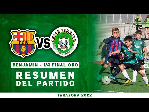 RESTV / F.C. Barcelona 3 - Gazte Berriak 0 / BENJAMÍN / 1/4 final - Fase ORO