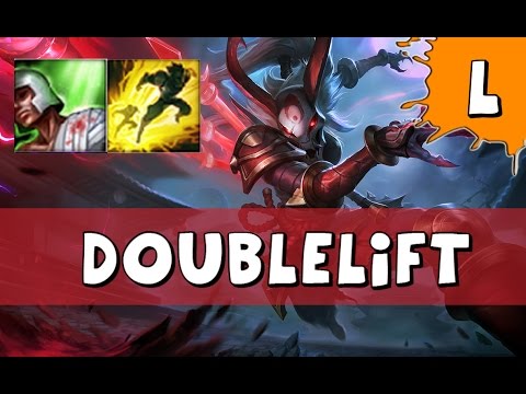 TSM Doublelift as Kalista vs Kog'Maw ADC - S6 Challenger SoloQ - League of Legends