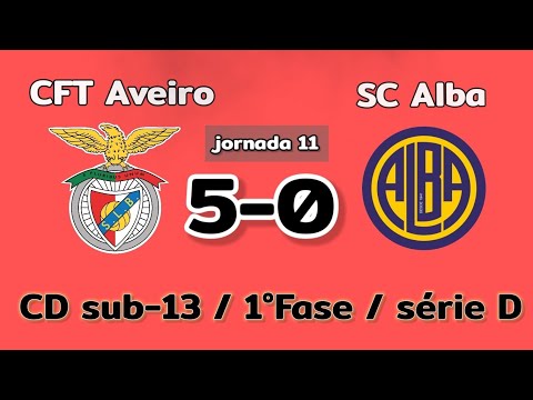 SL Benfica (CFT Aveiro) 5-0 SC Alba - Infantis fut/9