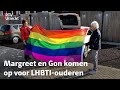 De regenboogvlag gaat uit op Coming-Outdag voor LHBTI-ouderen | RTV Utrecht