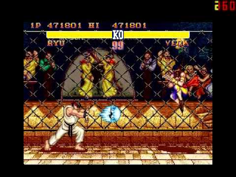 Street Fighter 2 The World Warrior (Snes Ryu Playthrough)