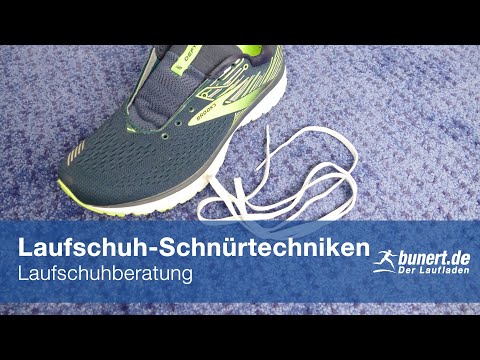 Tipps & Tricks zur Laufschuh-Schnürung - Laufschuhberatung mit Lukas und Martin | bunert.de