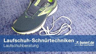 Tipps & Tricks zur Laufschuh-Schnürung - Laufschuhberatung mit Lukas und Martin | bunert.de