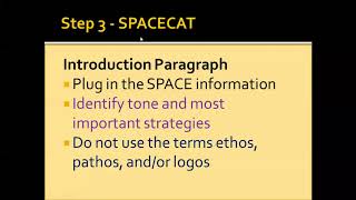 How to Write a Rhetorical Analysis Essay (Updated for SPACECAT)