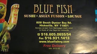 Blue Fish Japanese Restaurant & Lounge Sushi Takeout Review