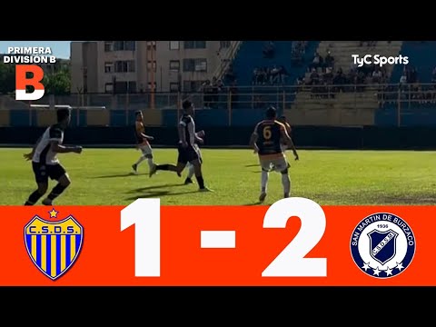 Dock Sud 1-2 San Martín (B) | Primera División B | Fecha 20 (Clausura)