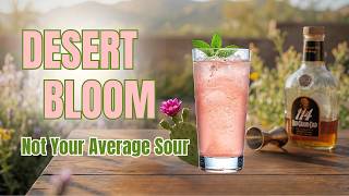 Pink Bourbon Cocktail That Tastes Nothing Like It Looks