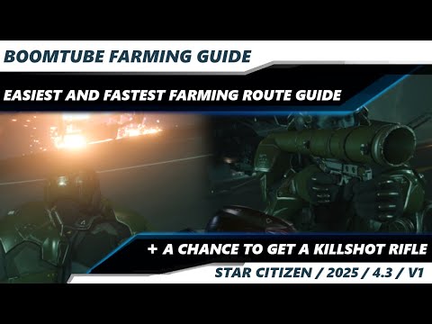 Star Citizen 4.4 PTU | Solo Friendly BoomTube Rocket Launcher Farming Guide | Killshot Rifle Bonus