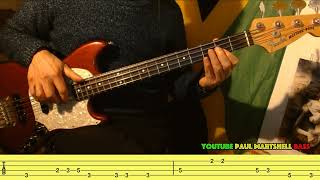 Stop That Train - Bob Marley &amp; The Wailers (Singer Peter Tosh)  -  Bass Cover And Tabs