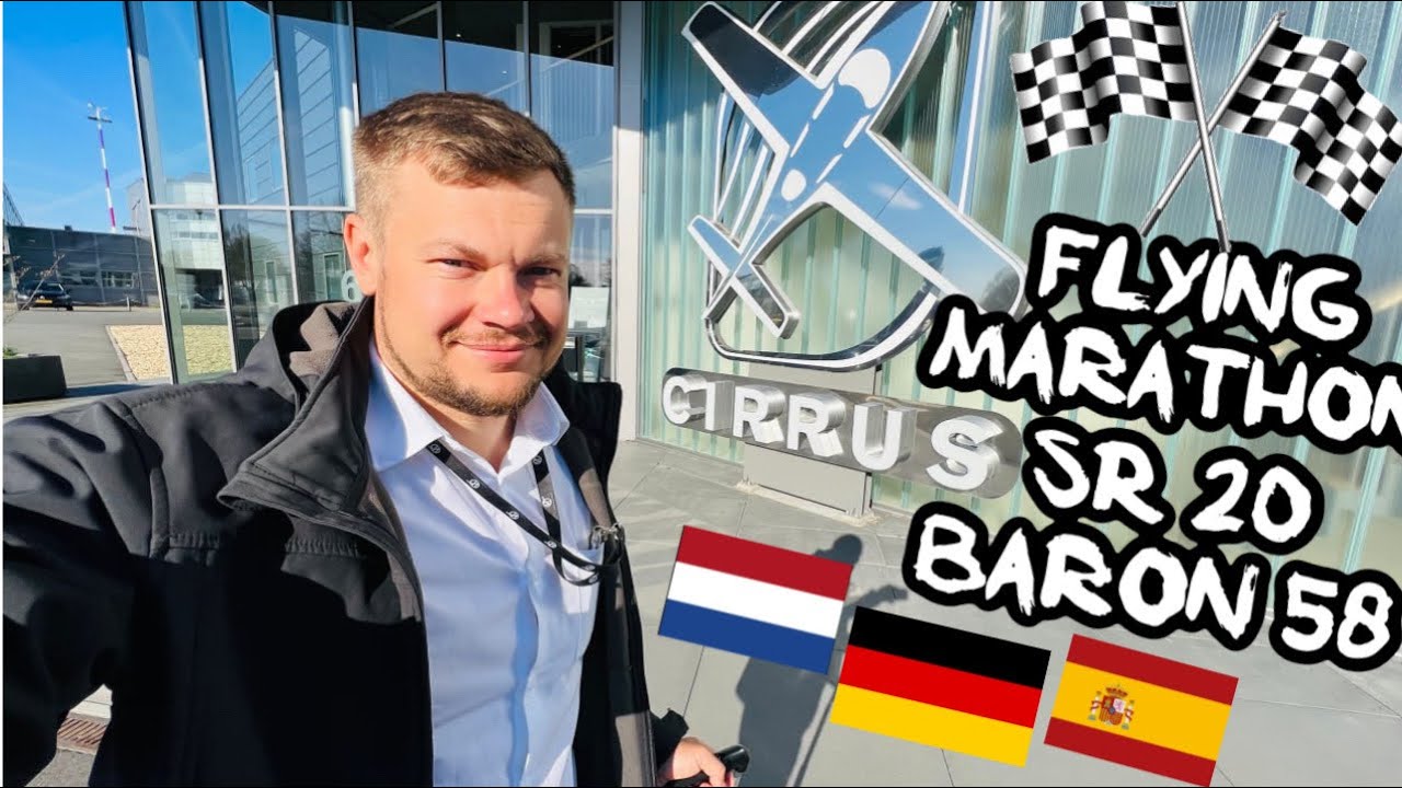 Flying two different aircraft types: Cirrus SR 20 from following Baron 58 on the same day.