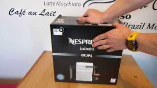 Nespresso INISSIA (Krups) - Unboxing