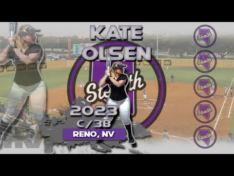 2023 Kate Olsen Catcher and Third Base, Softball Skills Video - NV Stealth