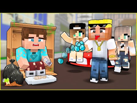 MİLYONER EFEKAN VS DİLENCİ ALPEREN! 😱 - Minecraft