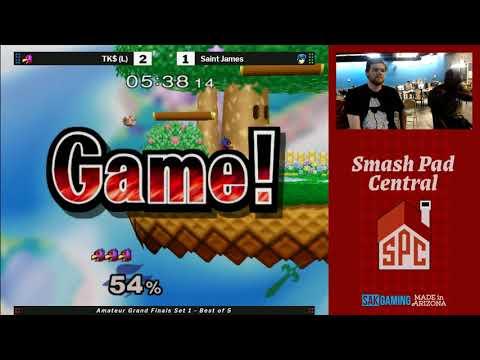 SPC 121 Amateur Grand Finals - TK$ (Falco) vs Saint James (Marth)