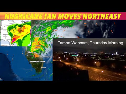 Hurricane Ian Subsides In Florida, Moves Northeast