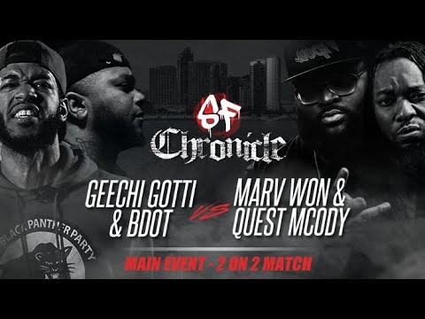 Geechi Gotti & B Dot vs Quest MCODY & Marvwon