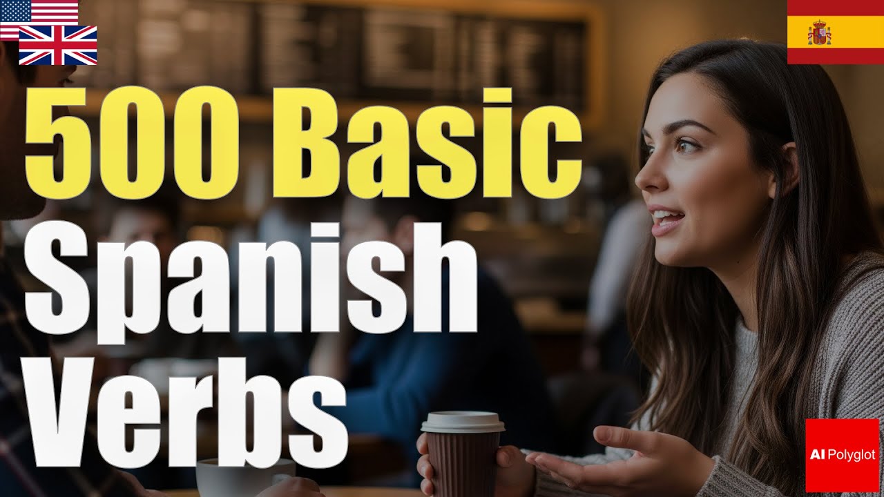 500 Basic Spanish Verbs | Passive listening | Must-Know | with hiragana episode artwork