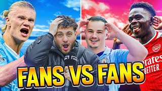 FANS vs FANS! The ULTIMATE football QUIZ CHALLENGE 🧠