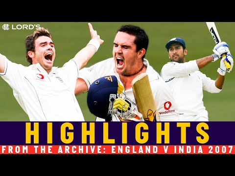 Pietersen Masterclass & Dhoni Survives To Save Game! | Classic Match | England v India 2007 | Lord's