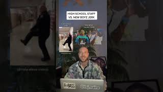 High School Staff Vs. New Boyz Jerk Dance #shorts #newboyz #jerk #dance #trending #viral #music