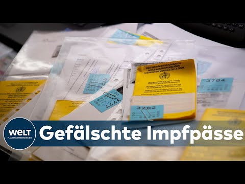 CORONA-KRIMINALITÄT: Zahl der gefälschten Impfnachweise steigt sprunghaft an
