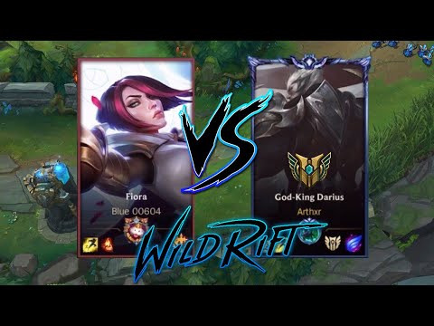 THIS FIORA CAN COUNTER MY DARIUS! | DARIUS MAIN VS FIORA | WILDRIFT